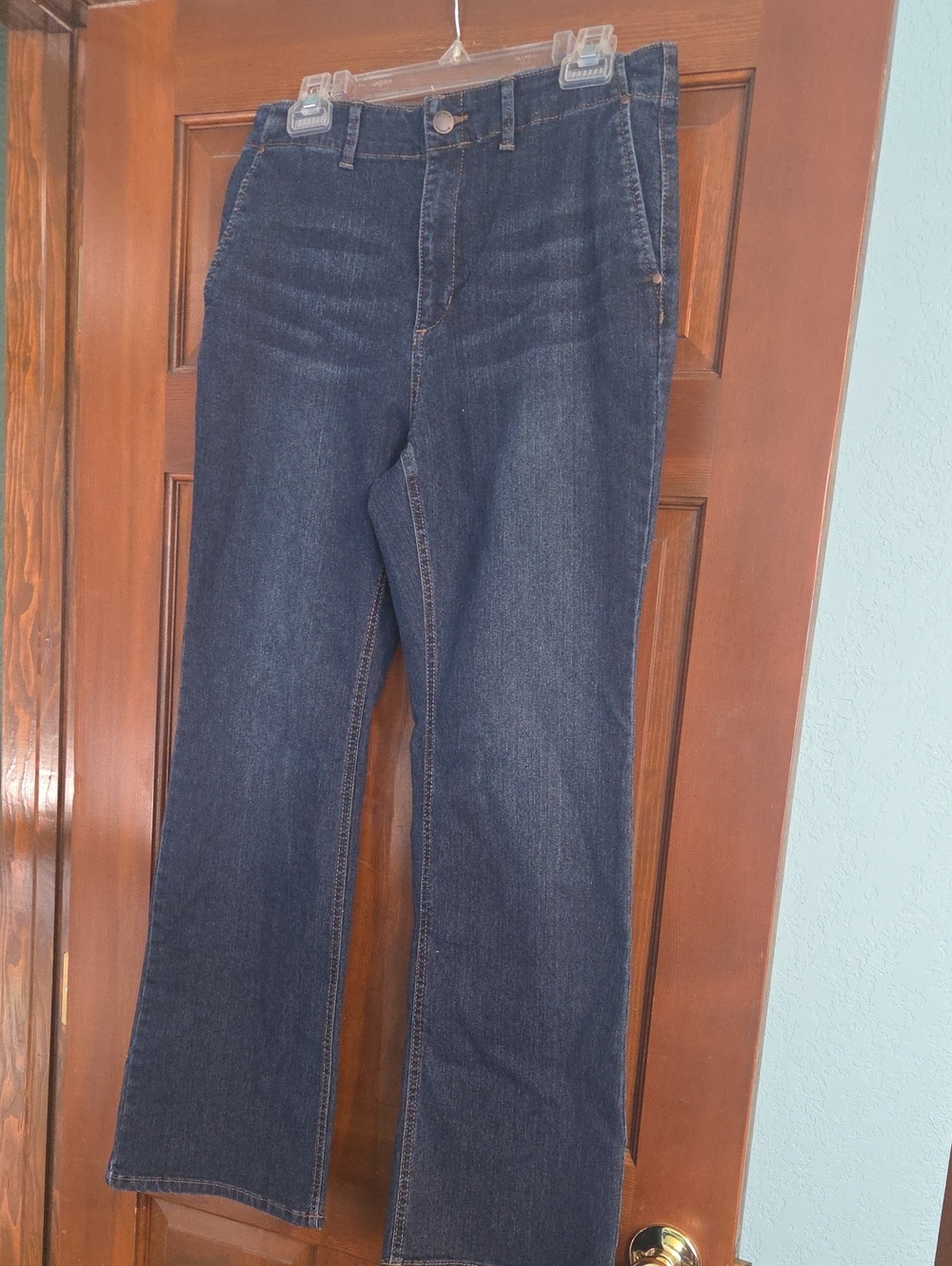 Rafaella Dark Blue Flare Jeans